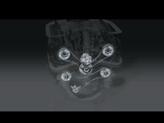 Silnik Audi V12 TDI - napęd łańcuchowy