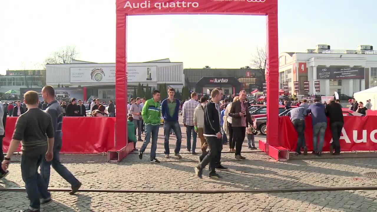 Zlot Audi quattro na Poznań Motor Show 2014