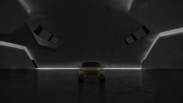 Audi TT offroad concept - animacja