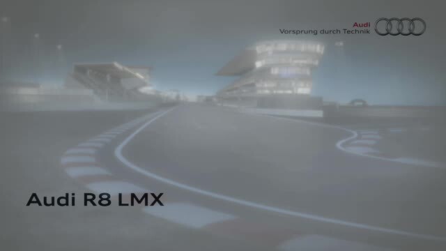 Audi R8 LMX - animacja