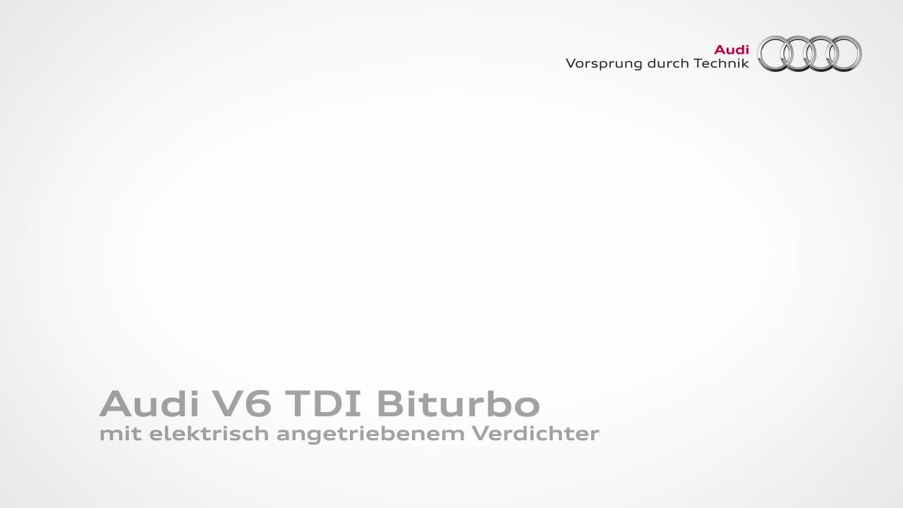 Audi V6 TDI biturbo