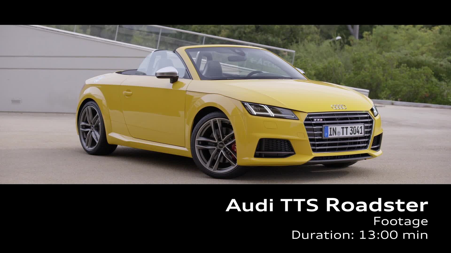 Audi TTS Roadster - Footage
