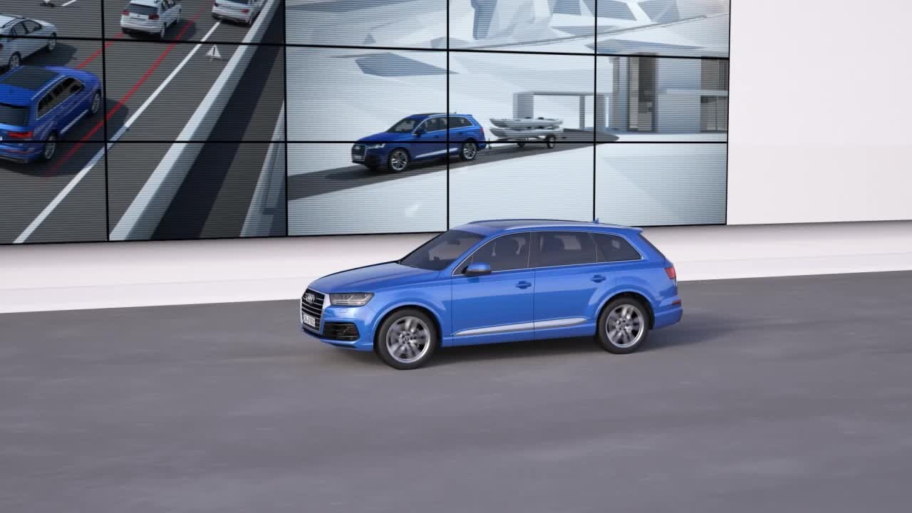 Audi Q7 - systemy wspomagające 5 - język angielski