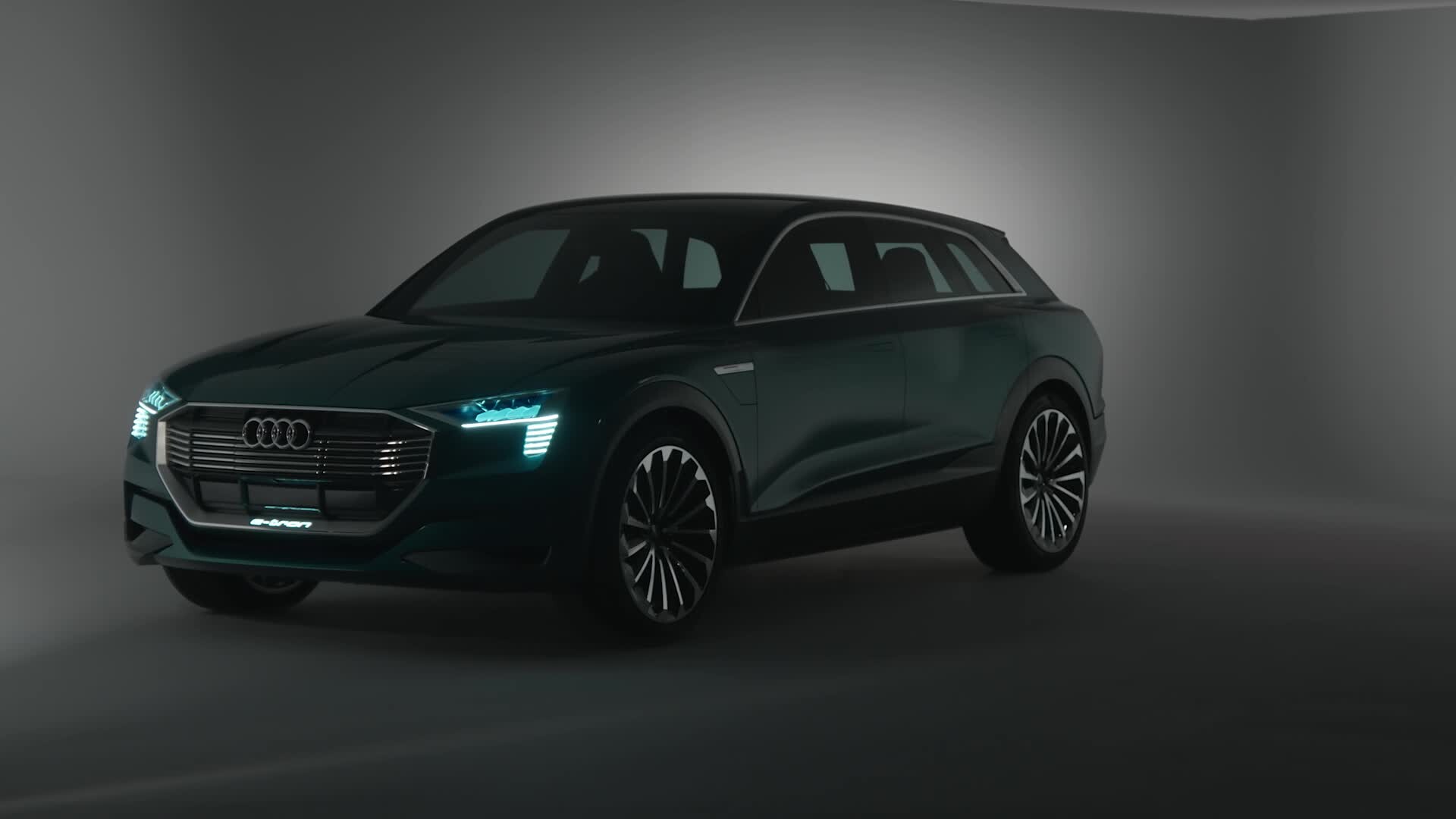 Audi e-tron quattro concept - footage