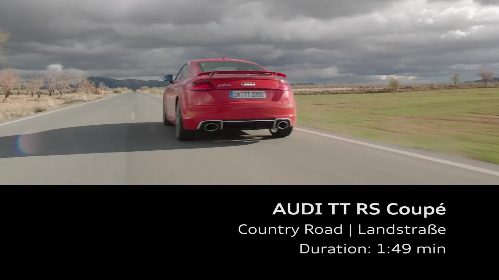 Audi TT RS Coupé - Footage