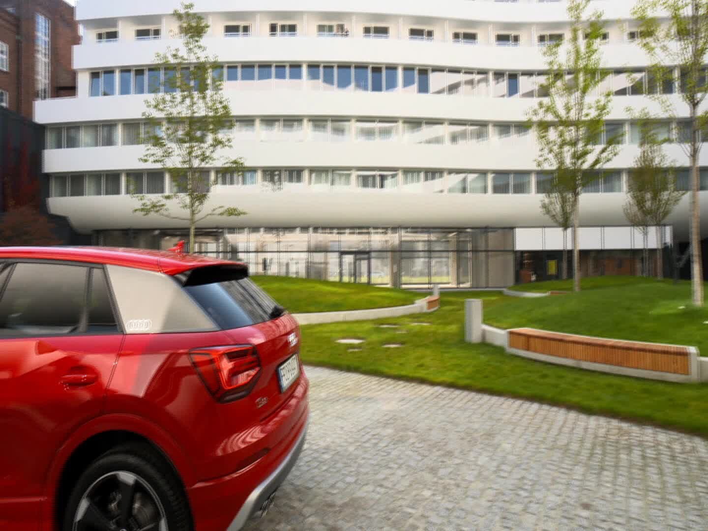 Audi Q2 - czerwony