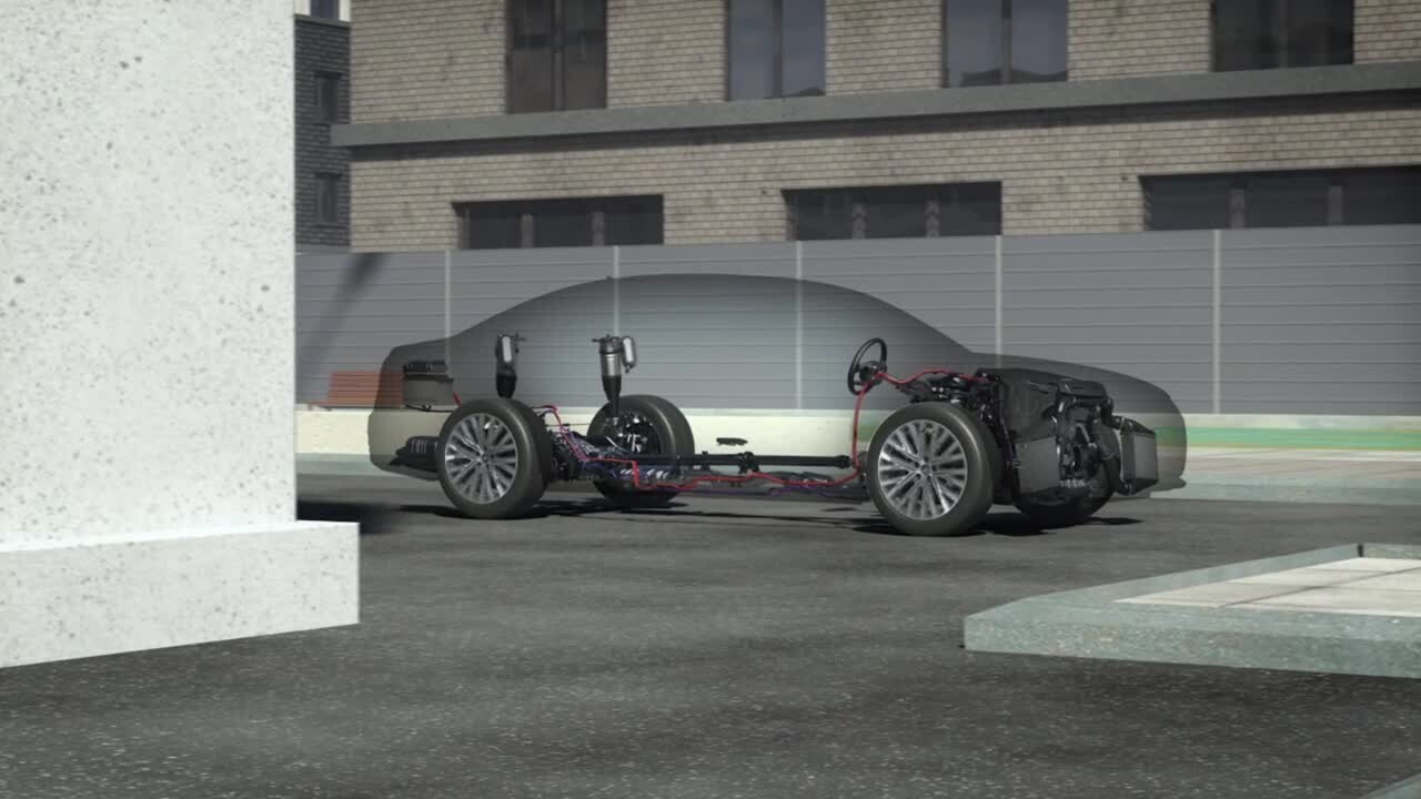 Audi A8 - aktywne zawieszenie - 1.