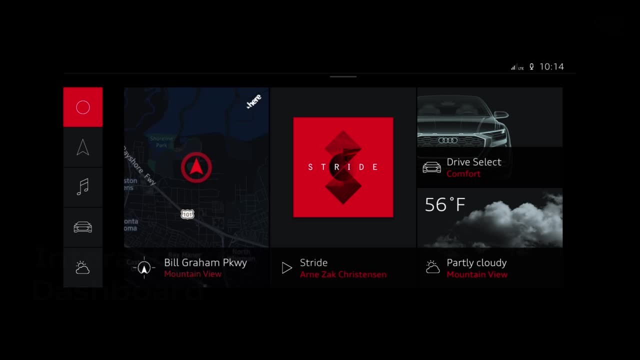 Zintegrowany system operacyjny Android w Audi Q8 sport concept