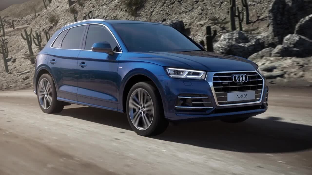 Audi Q5 – animacja, napęd na cztery koła quattro z techniką ultra