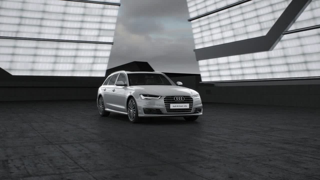 Audi A6 Avant ultra – reflektory diodowe Audi Matrix, animacja