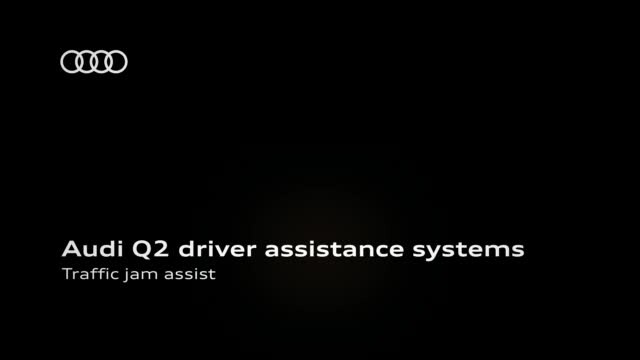 Audi Q2 – animacja asystent jazdy w korkach