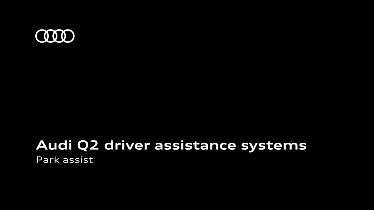 Audi Q2 &#8211; animacja, asystent parkowania