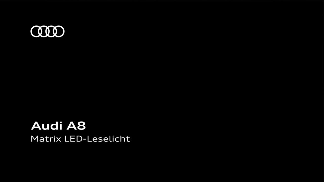 Audi A8 - animacja, Matrix LED