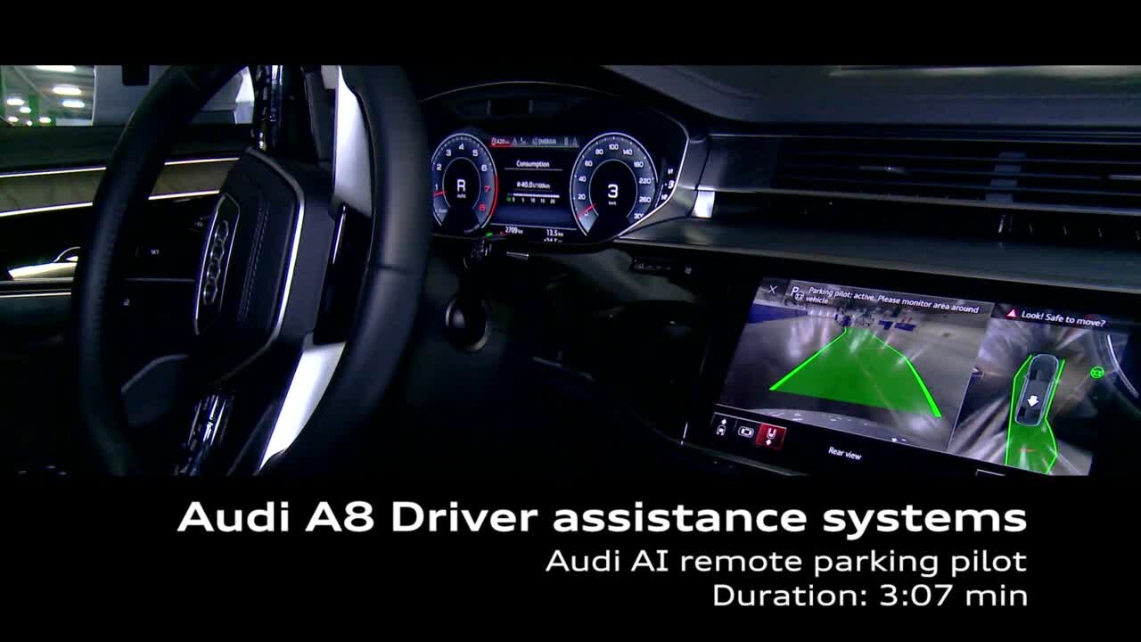 Audi A8 - systemy wspomagania kierowcy