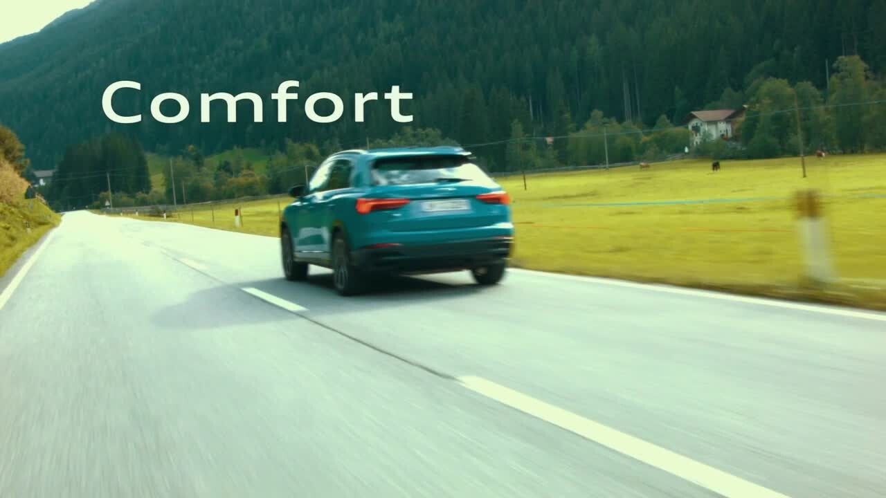 Audi Q3 Trailer on Location Bolzano