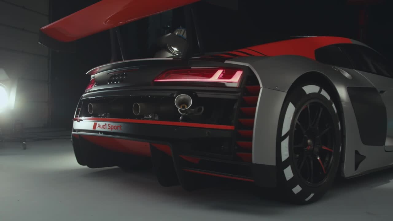 The new evolution of the Audi R8 LMS 