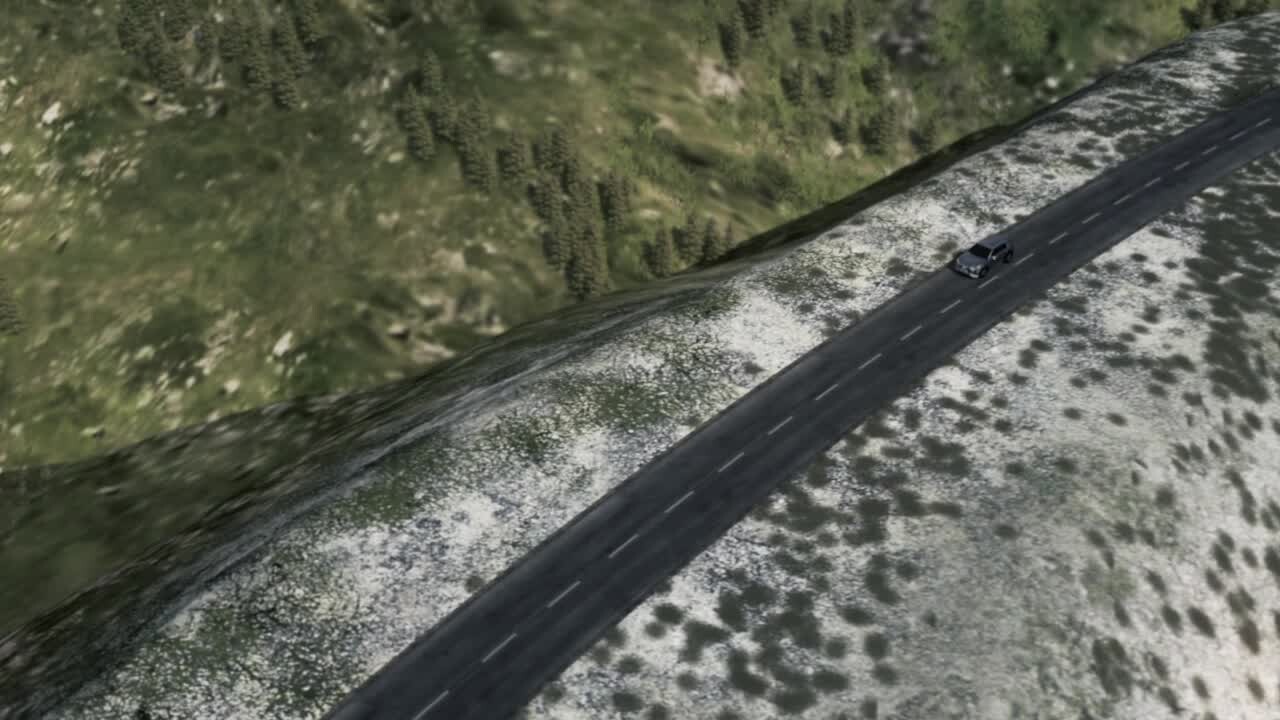 Audi SQ8 sport suspension (animation)