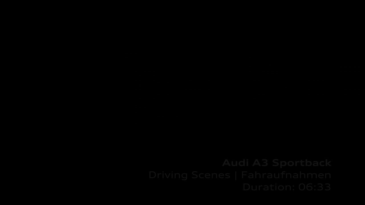 Audi A3 Sportback (Footage)