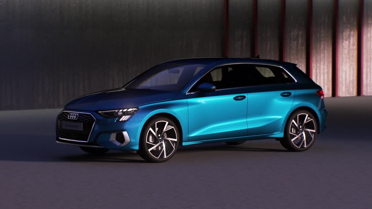 Audi A3 Sportback &#8211; lighting technology (Animation)