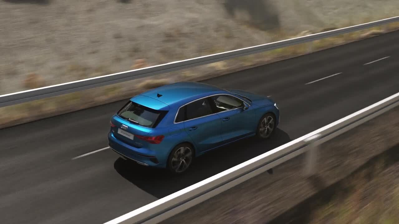 Audi A3 Sportback &#8211; Aerodynamics (Animation)