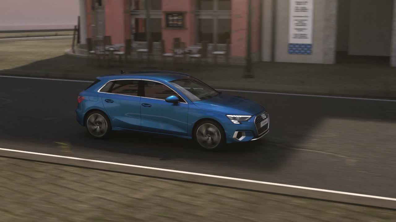 Audi A3 Sportback - Assistance functions (Animation)