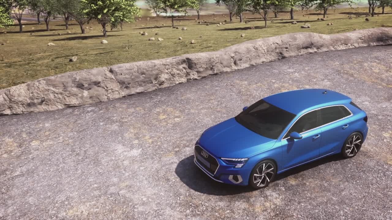 Audi A3 Sportback - Suspension (Animation)