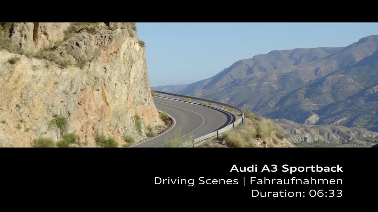 Audi A3 Sportback (Footage)