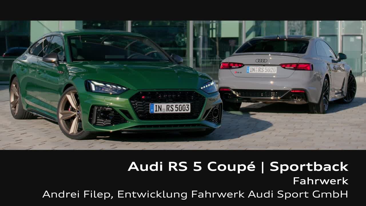 Audi RS 5 - Suspension (Footage)