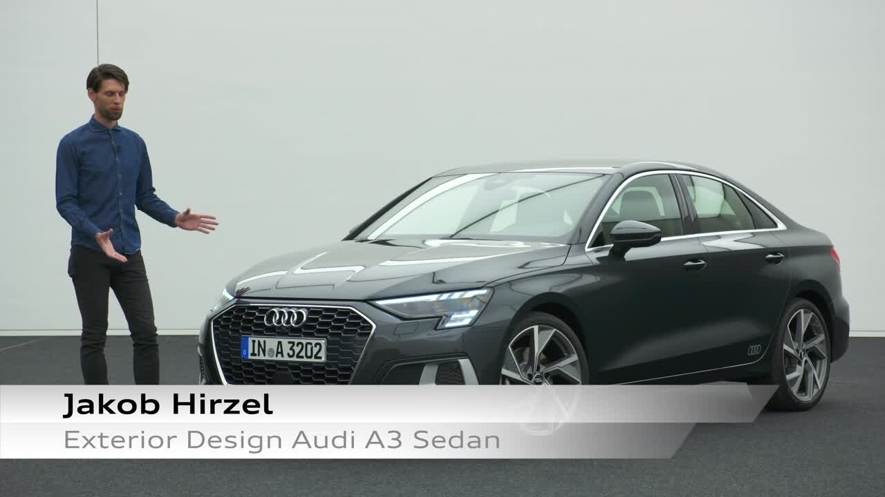 Audi A3 Limousine exterior and interior design