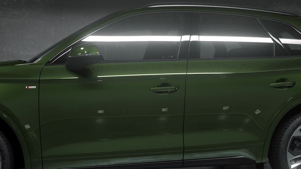 Animation: Digital OLED lighting technology in the Audi Q5