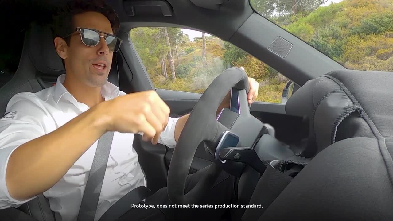 Audi RS e-tron GT Prototyp mit Lucas di Grassi - Dynamics Part 2