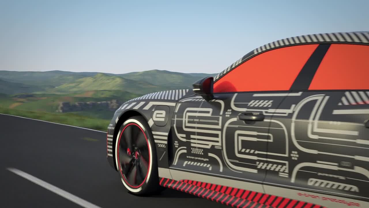 Animation: Audi e-tron GT prototype - Thermal management: drive