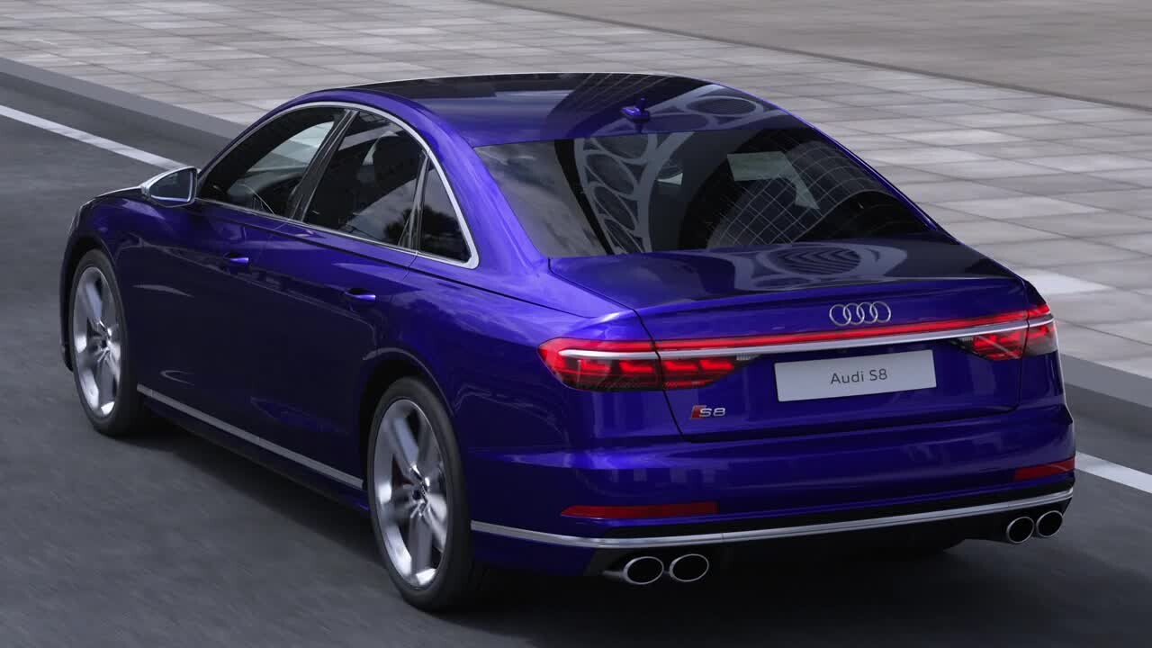 Audi S8 cylinder on demand (Animation)