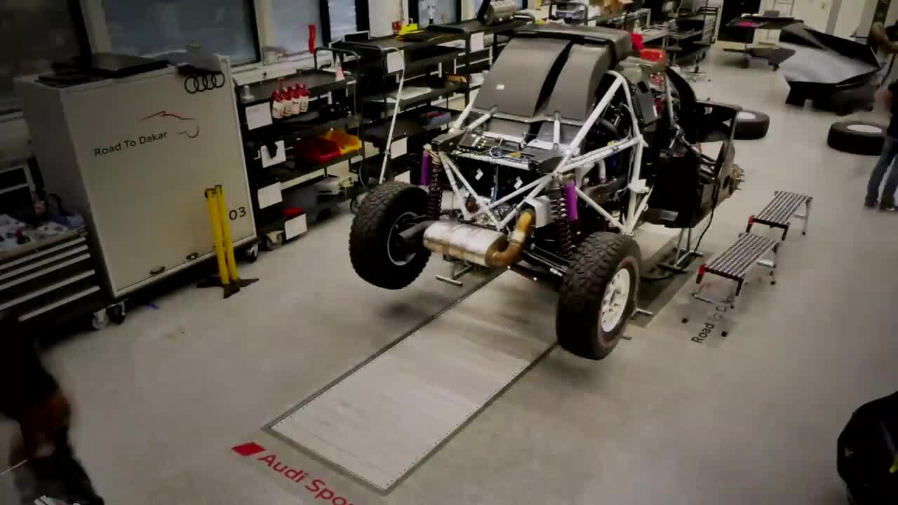 Road to Dakar - Drivetrain of the Audi RS Q e-tron