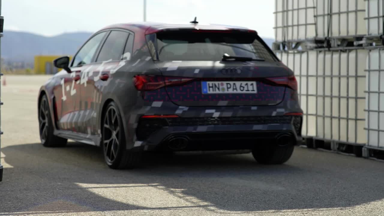 Footage: Audi RS 3 Sportback Drift 
