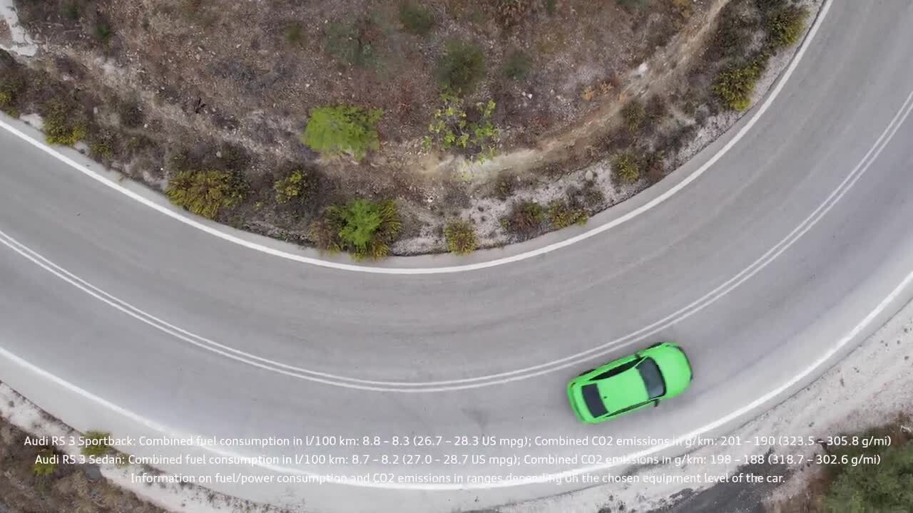 High-performance redefined: Audi RS 3 Sportback and RS 3 Limousine
