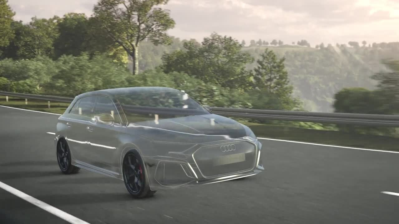 Animation: Audi RS 3 prototype - RS torque splitter