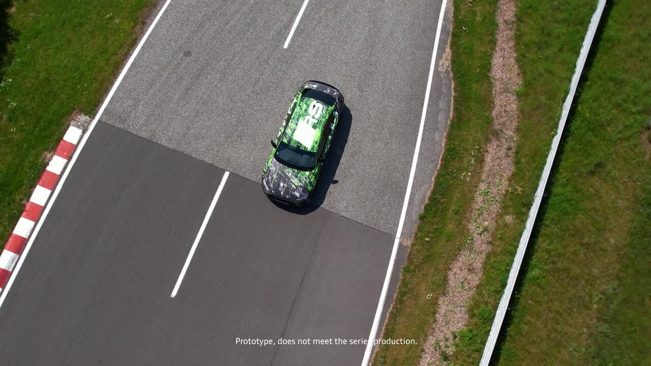 Footage: Audi RS 3 Sedan prototype