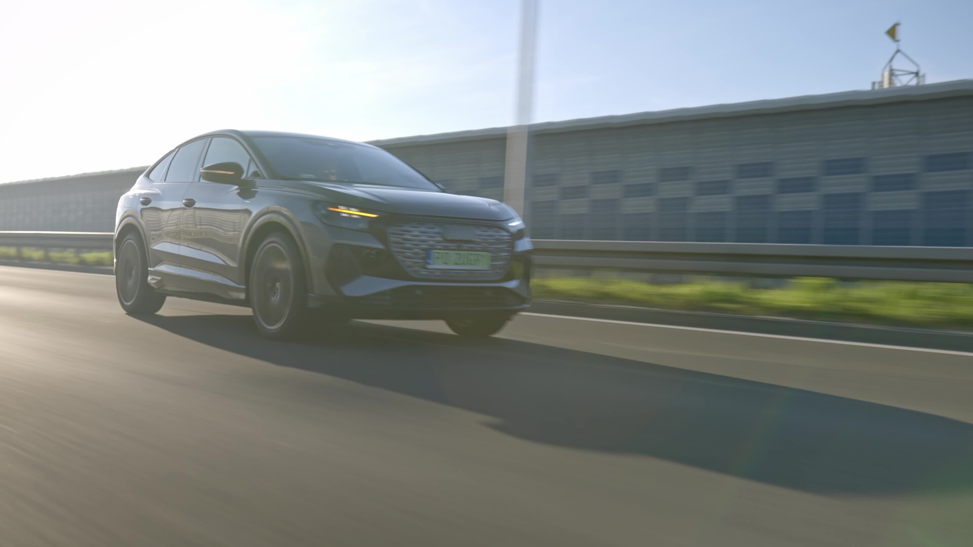 Audi Q4 Sportback e-tron - footage