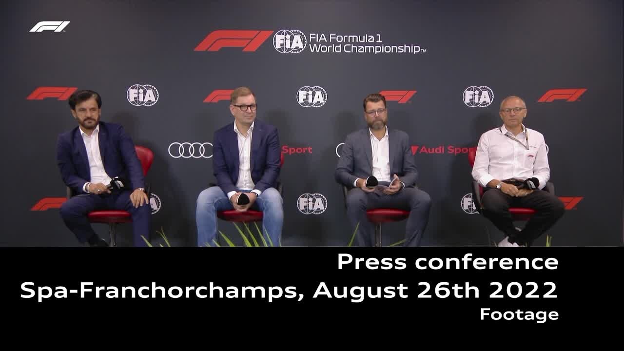 Footage: Audi Enters Formula 1
