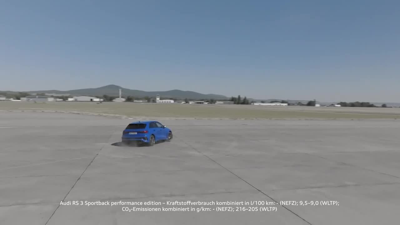 Sztuka na najwyższym poziomie: Audi RS 3 performance edition
