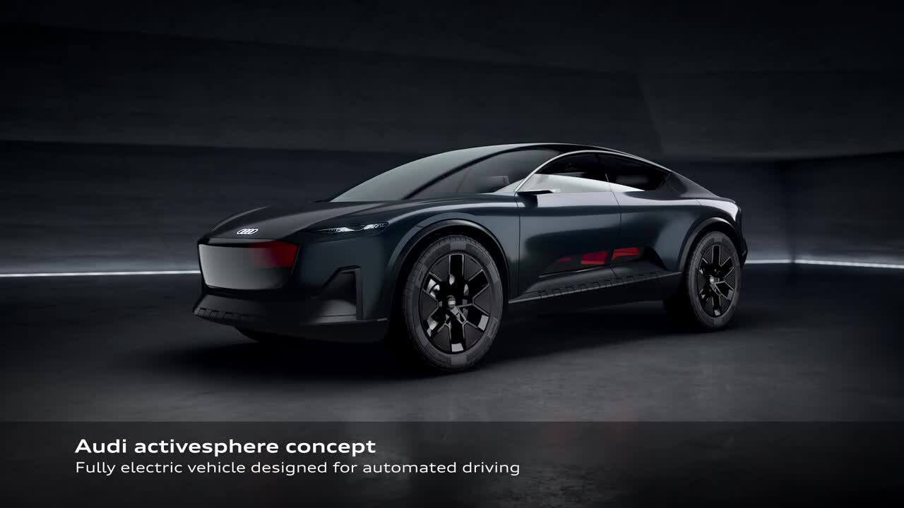 Animation: Audi activesphere concept - Design and function