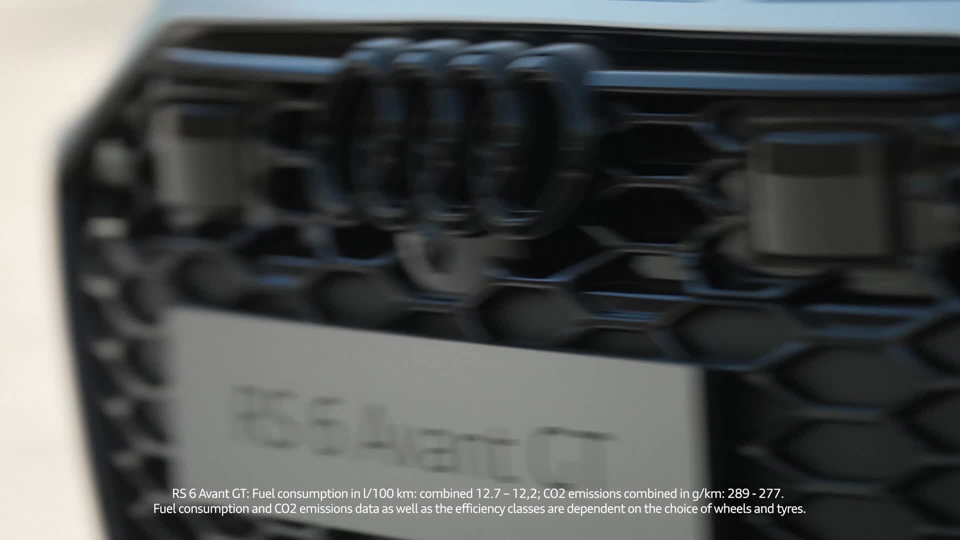 The design of the Audi RS 6 Avant GT