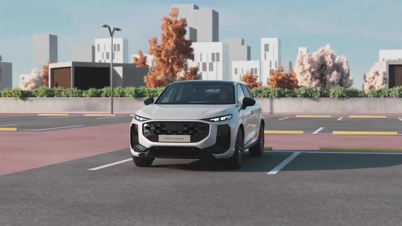 Audi Q3 Sportback e-hybrid 200kW - Chassis technology - Animation