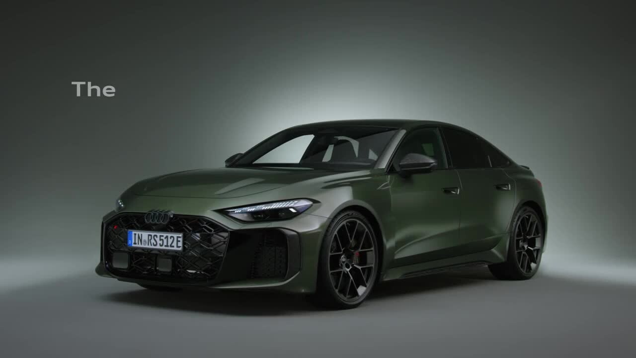 Audi RS 5 Sedan – Trailer (Studio)