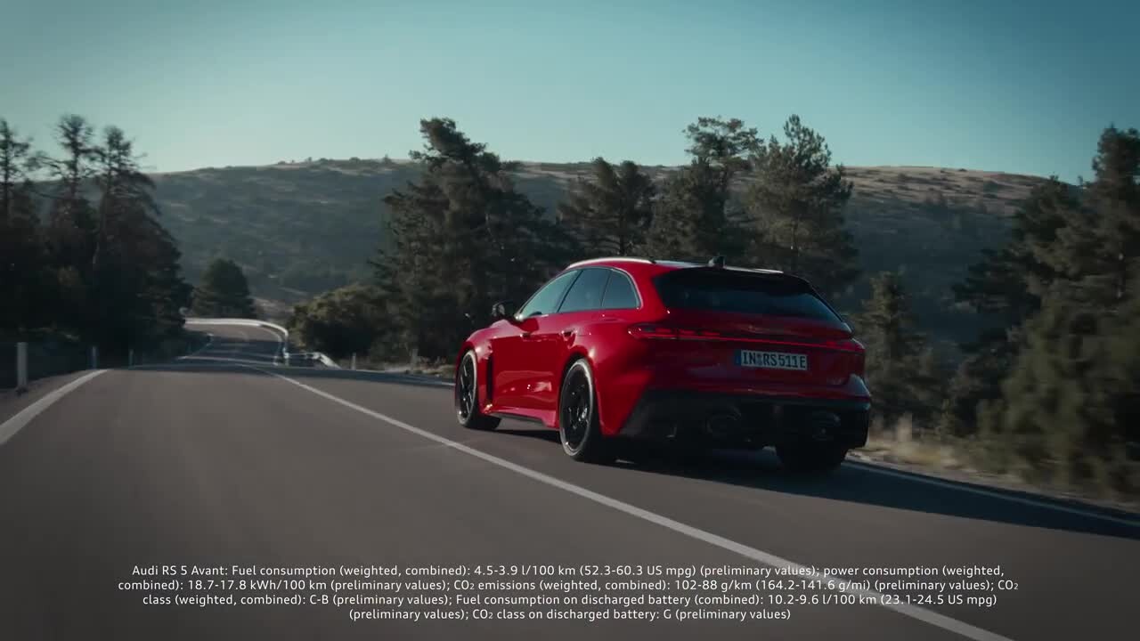 Audi RS 5 Avant, Audi RS 5 Sedan - Trailer (dynamic)