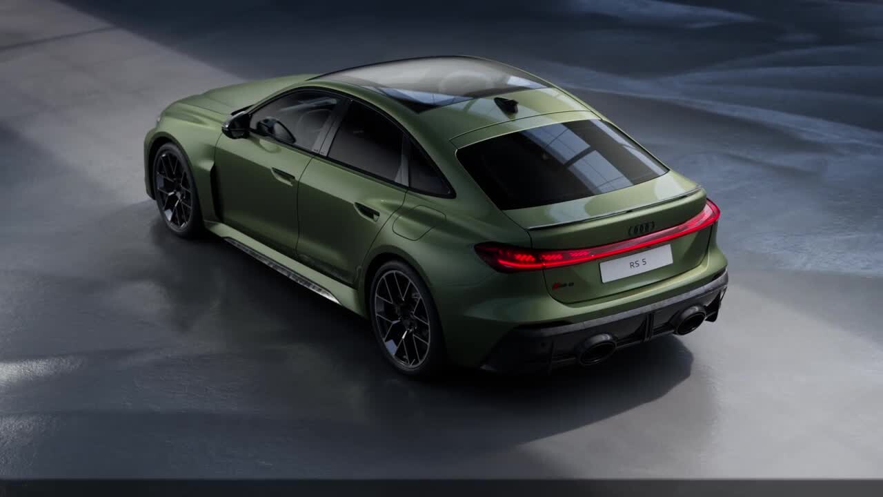 Audi RS 5 - Drive concept - Animation