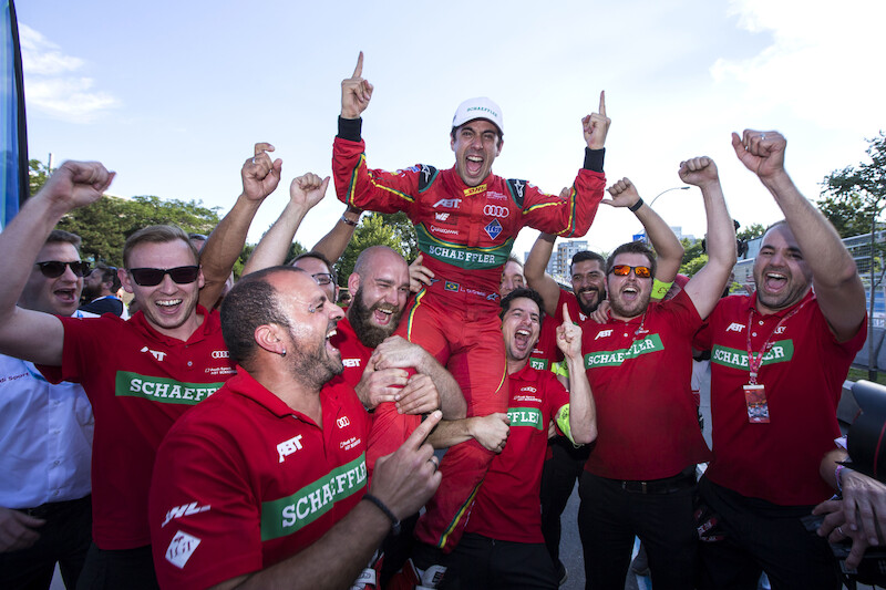 Kierowca Audi, Lucas di Grassi, mistrzem Formuły E