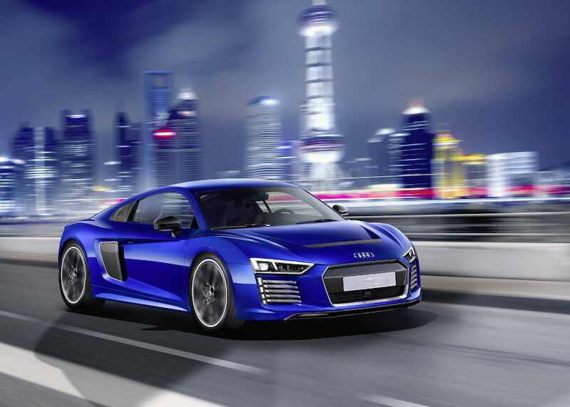 Audi R8 e-tron piloted driving