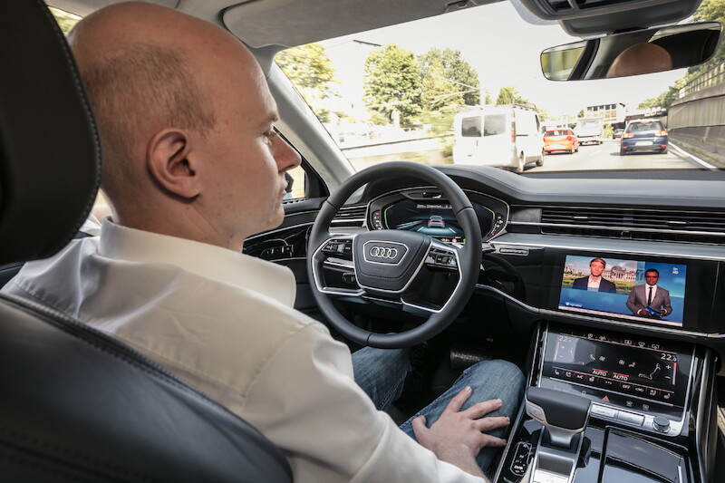 Kolejny poziom zautomatyzowanego prowadzenia: pilot jazdy w korkach Audi AI